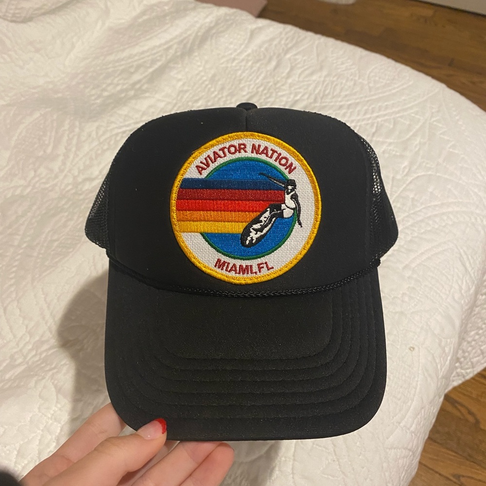 Aviator nation trucker hat